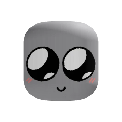 Big Eyes Cute Blush Face
