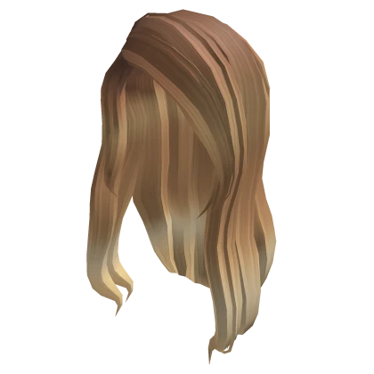 Aesthetic Side Part  in Caramel