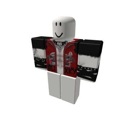 🔥💀Emo buff - w Rebel jacket Red