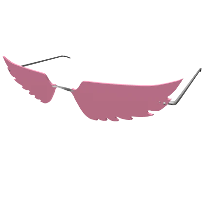 Pink Demon Glasses