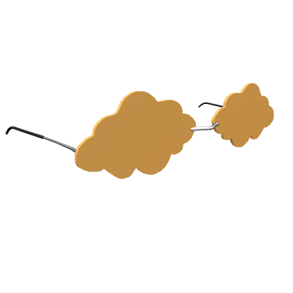 Yellow Cloud Glasses