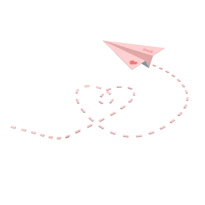 Pink Paper Plane