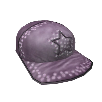 Flipped Rhinestone Hat [Pink]