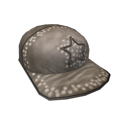 Flipped Rhinestone Hat [Brown]