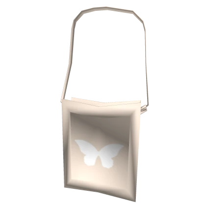 Tote Bag Cream Butterfly