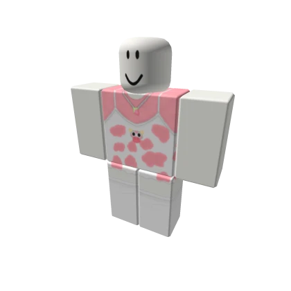 Pink Cow Dress