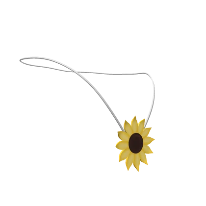 Sunflower Necklace