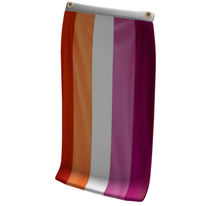 Flag Cape: Lesbian