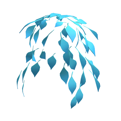 Hair Leaves [Blue]