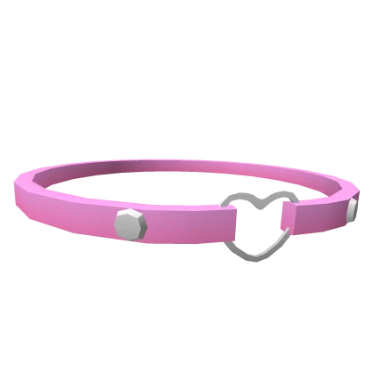 Heart Collar / R15 Small (Pink)