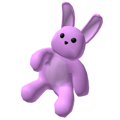 Pastel Purple Back Bunny