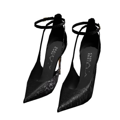 (ItGirl) Black Chic Stiletto Heels
