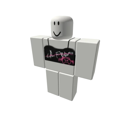 lil peep crop top y2k GBC black emo summer cute