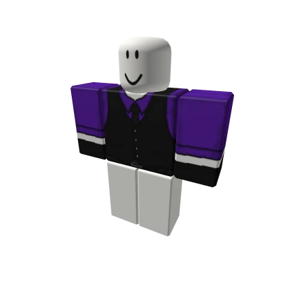 Purple Suit w/ Black Vest [+]