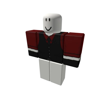 Crimson Suit w/ Black Vest [+]