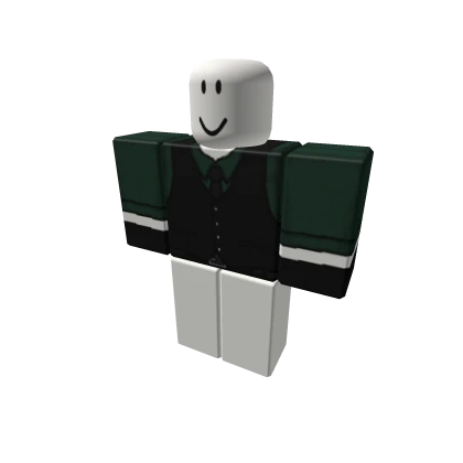 Dark Green Suit w/ Black Vest [+]