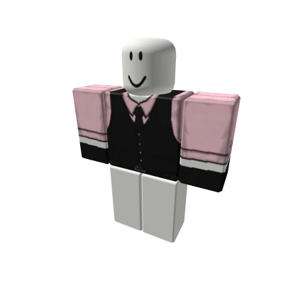 Pink Suit w/ Black Vest [+]