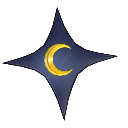 Shuriken of the Clan of the Crescent Moon