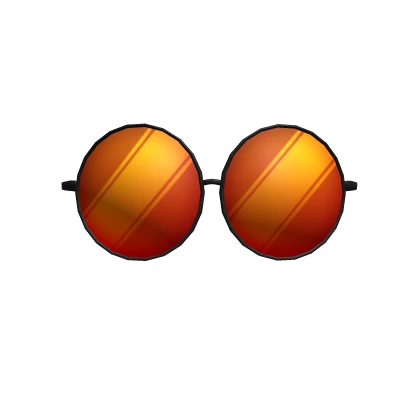 Shiny Glasses - Orange