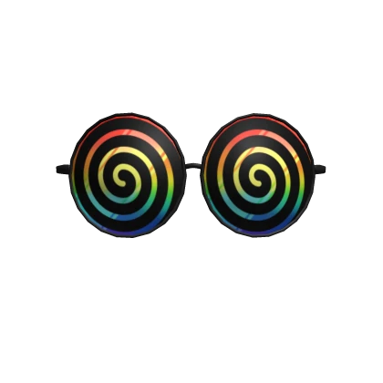 Hypnotic Glasses - Rainbow