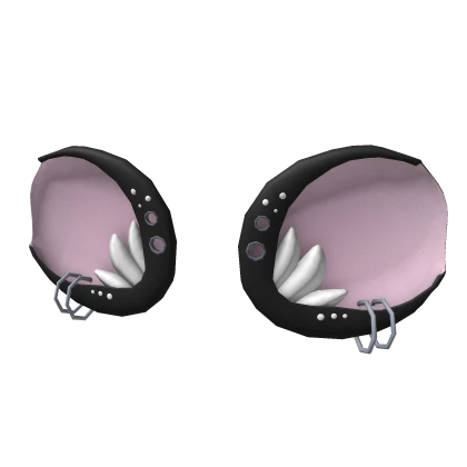 Goth Mouse Ears (Black & Pink)