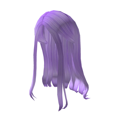 Long Purple Hair 