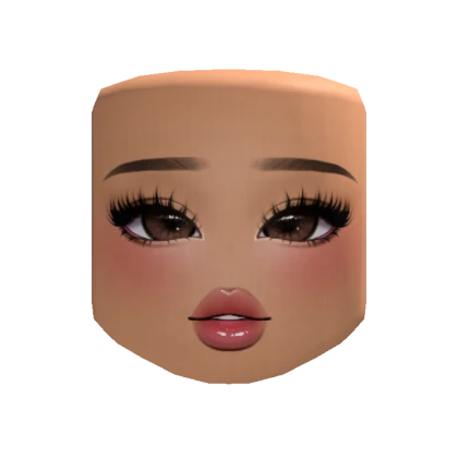 Cute Doll Girl Brown Eyes Makeup - Nougat