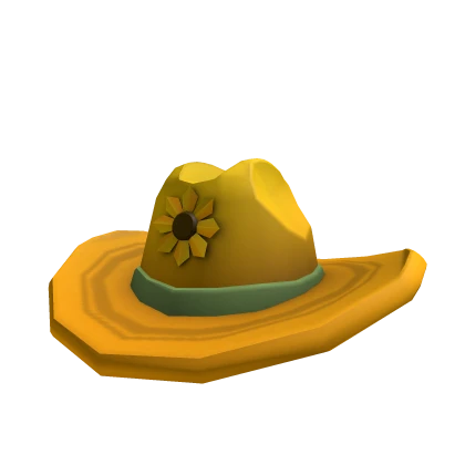 Sunflower Cowgirl Hat