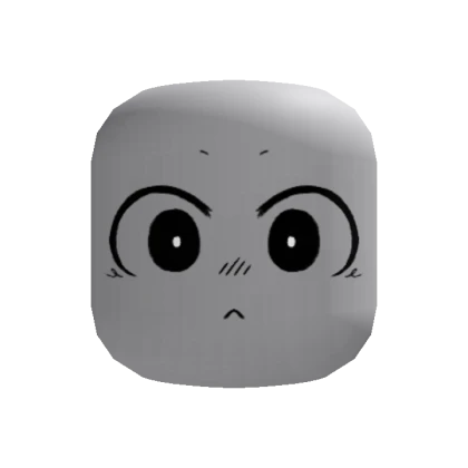 Blank Staring Anime Face