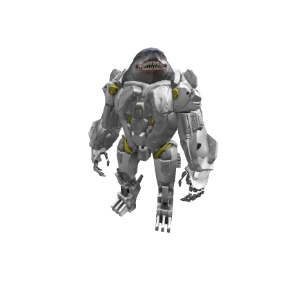 Shark Mech - White - (Rthro)