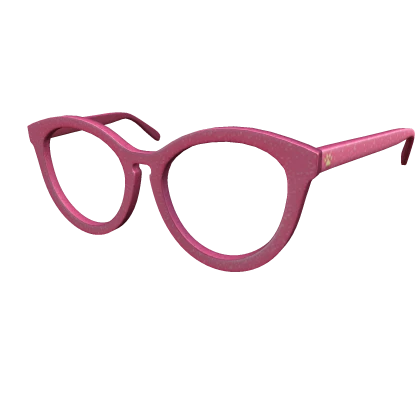 Miau Glitter Glasses Super Pink