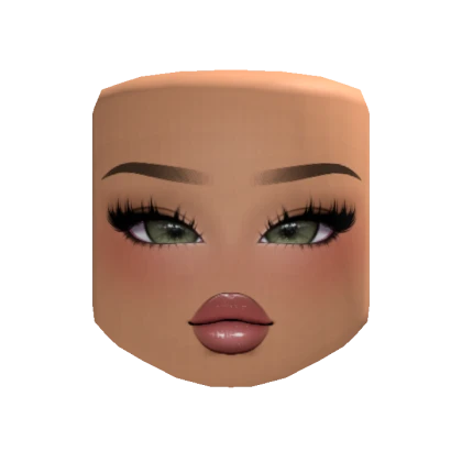 Green Trendy Pop Girl Glam Makeup Nougat