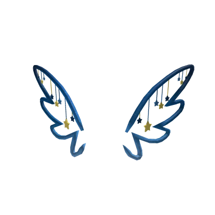 Blue Star Fairy Wings 