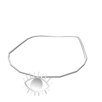 Grey Eye Necklace