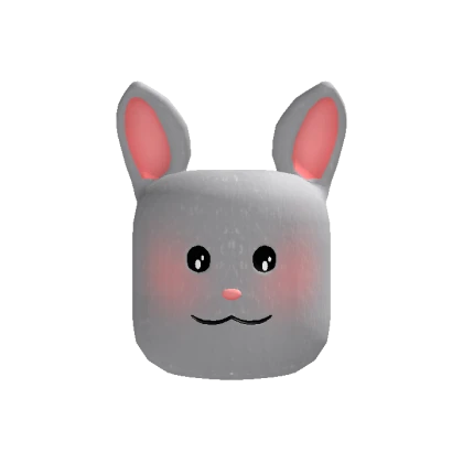 Cute Bunny Head ( Colorable )