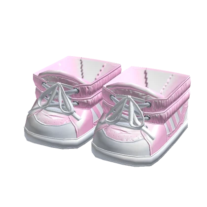 Puffed Trainers Pink Sugar