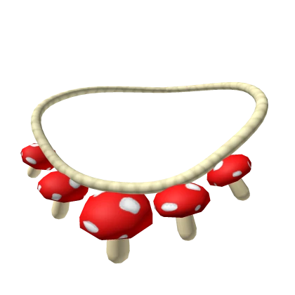 Cottagecore Mushroom Necklace