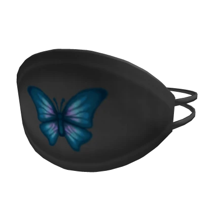 Butterfly Mask - black