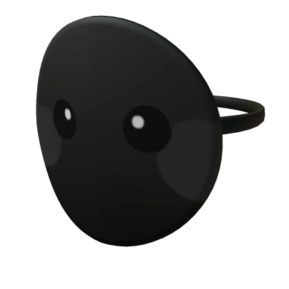 Cutely Adorable Eyes Mask - Black