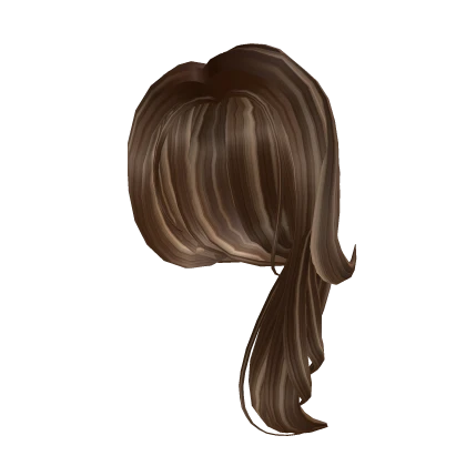 Shimmering Side-Part in Caramel