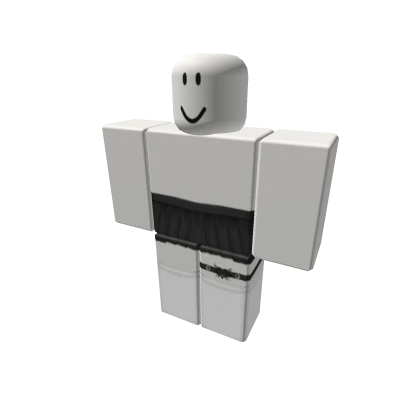 black skirt w/ socks and harness