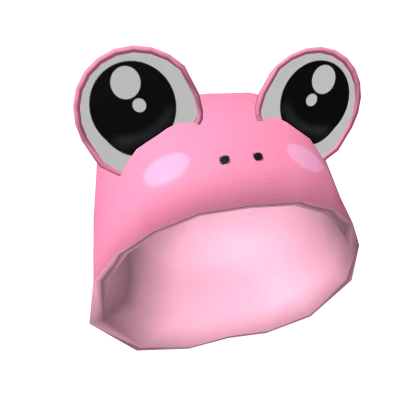 Pink Frog Hood