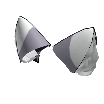 Kemono Grey Cat Ears