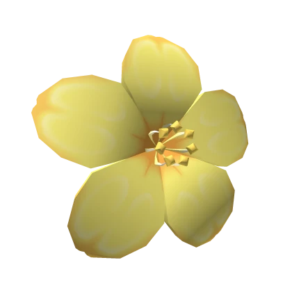 Yellow Hair Flower