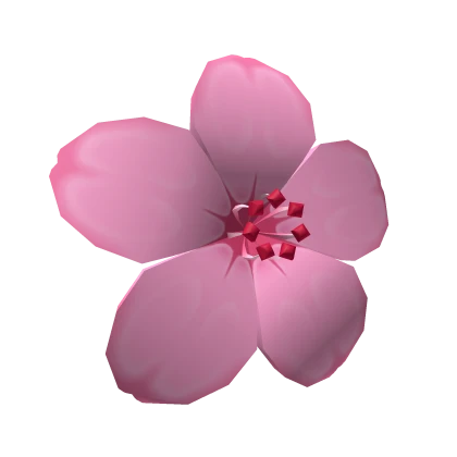 Pink Hair Flower