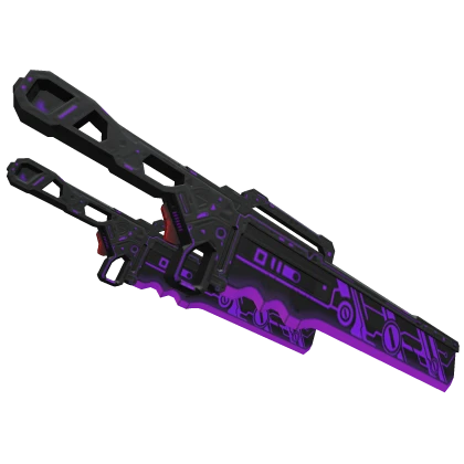 Purple Dual Waist Mecha Machetes