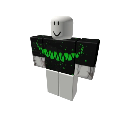 Scars Alien Green Neon Scary Laugh Muscles Shirt