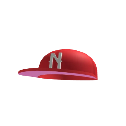 Fresh Red Fitted Cap