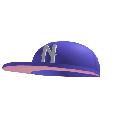 Fresh Purple Fitted Cap