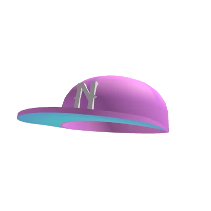 Fresh Pink Fitted Cap